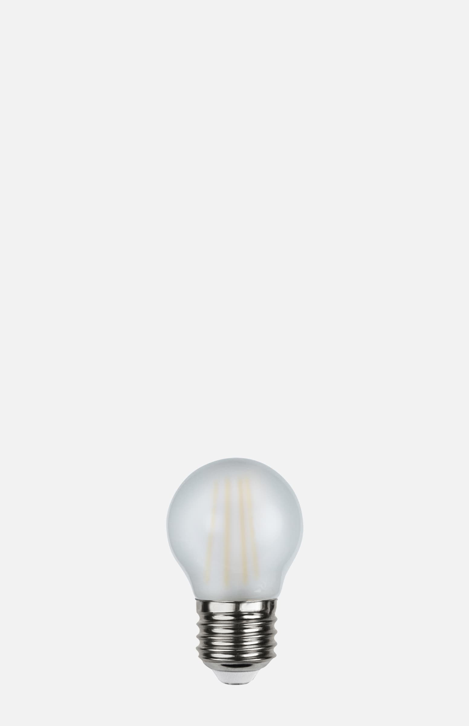 Light source E27 LED filament globe 4W