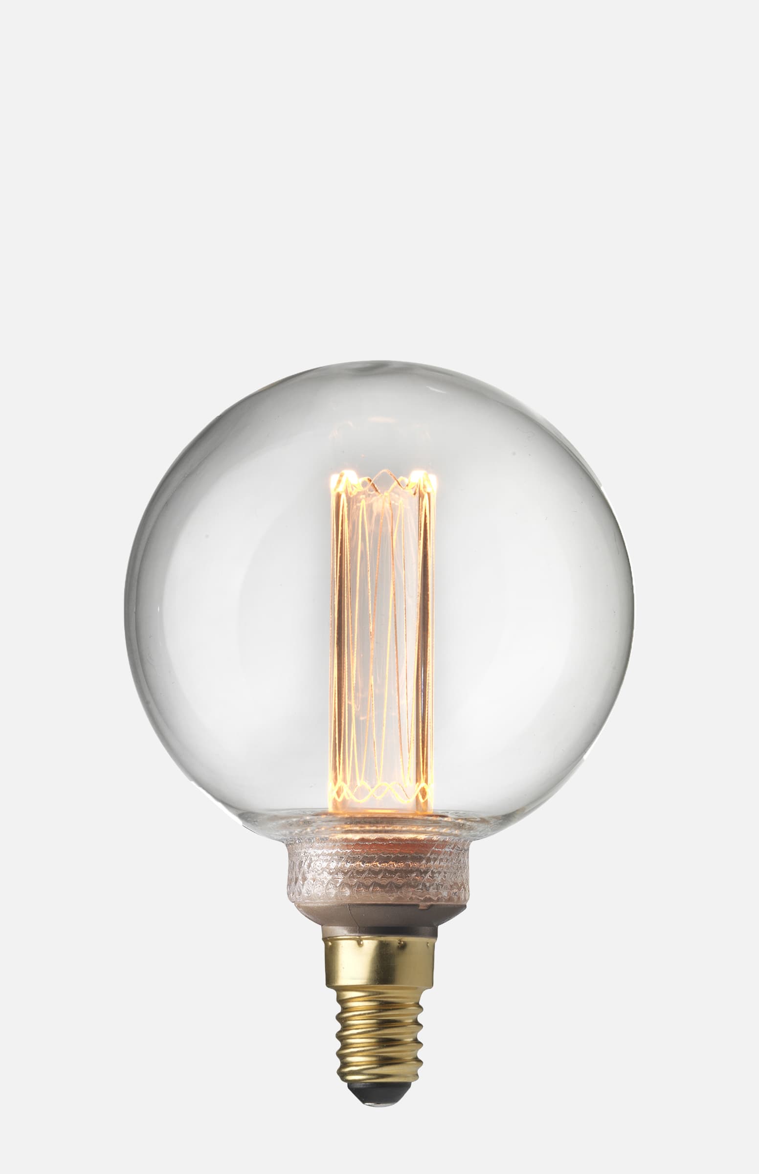 Ljuskälla E14 laser LED filament glob 80 mm 2,3W