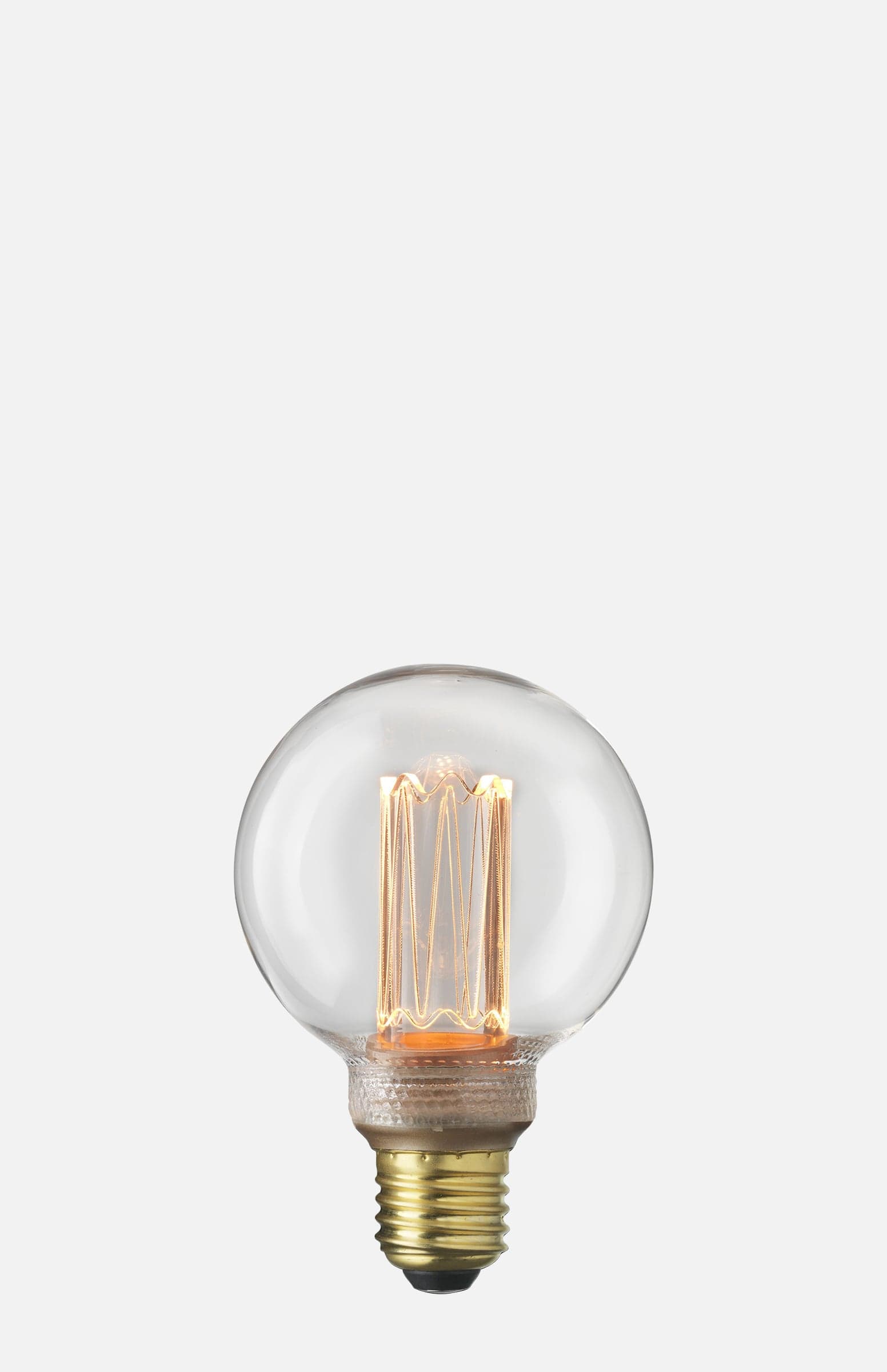 Ljuskälla E27 laser LED filament glob 80 mm 3,5W