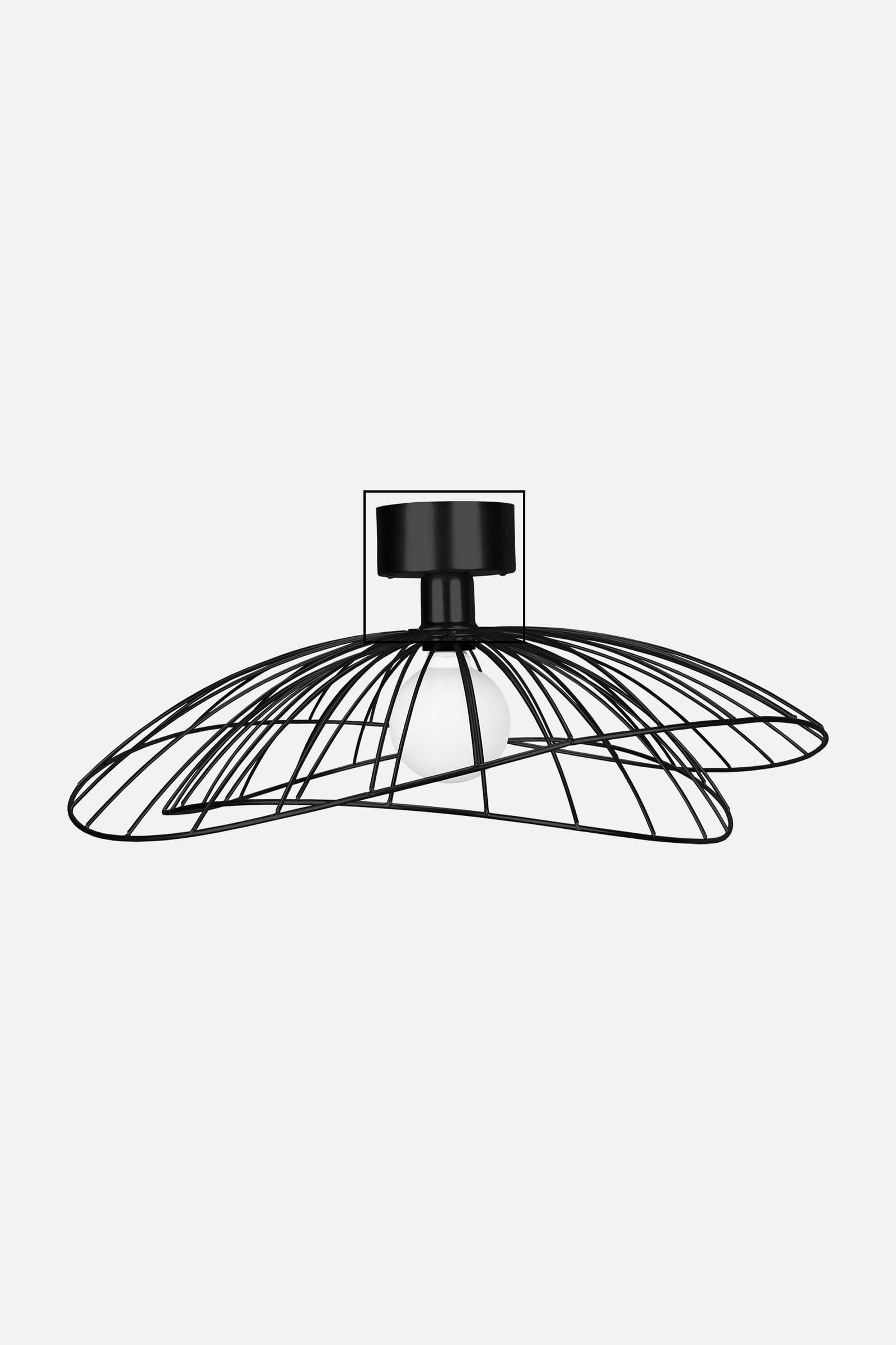 Suspension for ceiling/wall lamp Ray