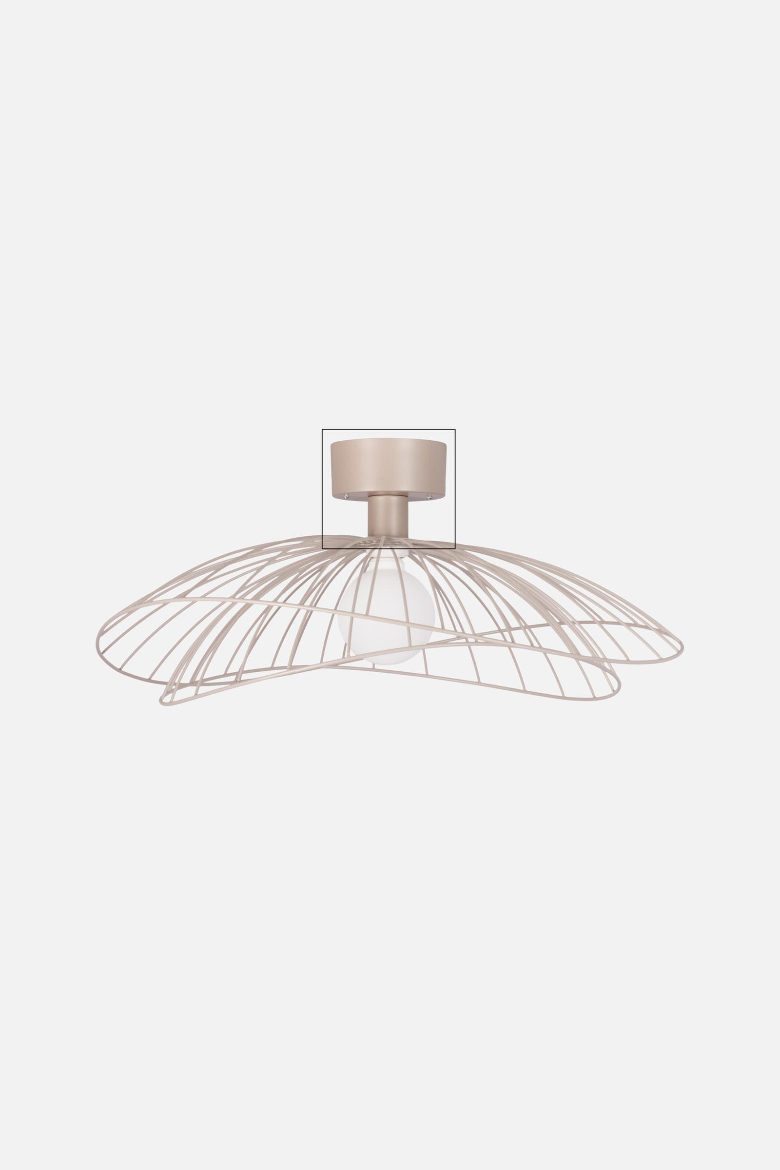 Suspension for ceiling/wall lamp Ray