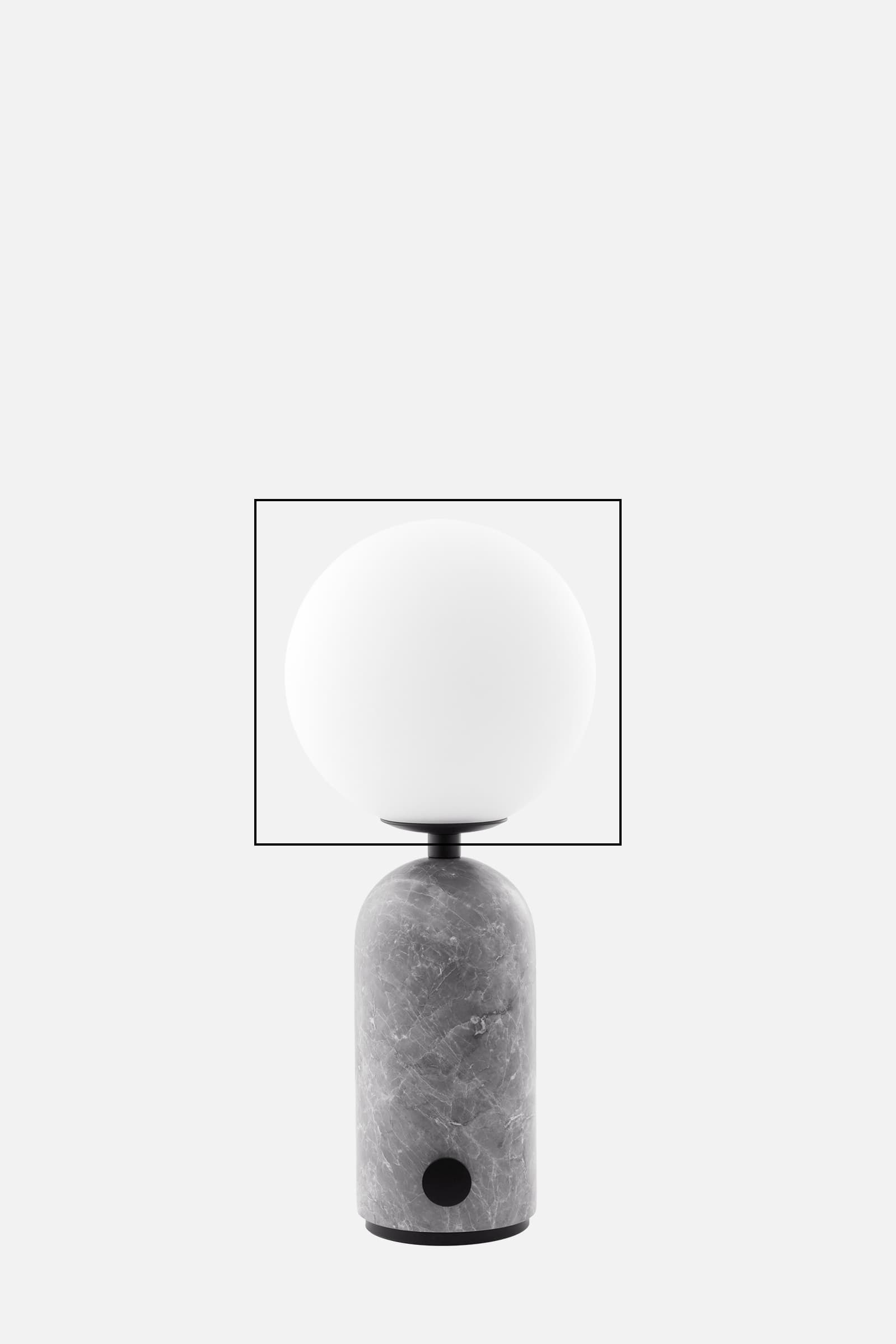 Spare glass Torrano portable table lamp Black/brushed brass